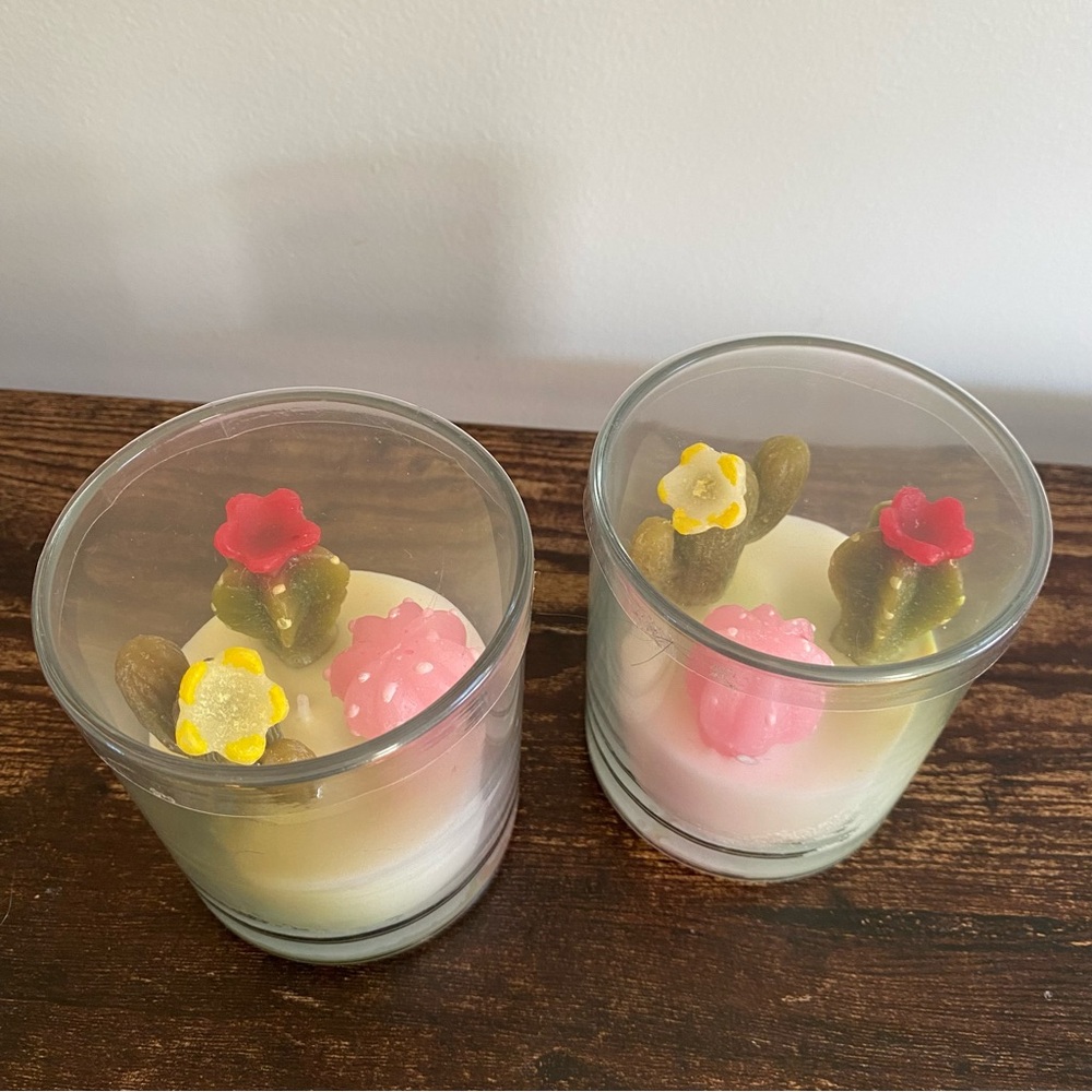 Cactus Candle Bundle (2 candles) New - Picture 5 of 5